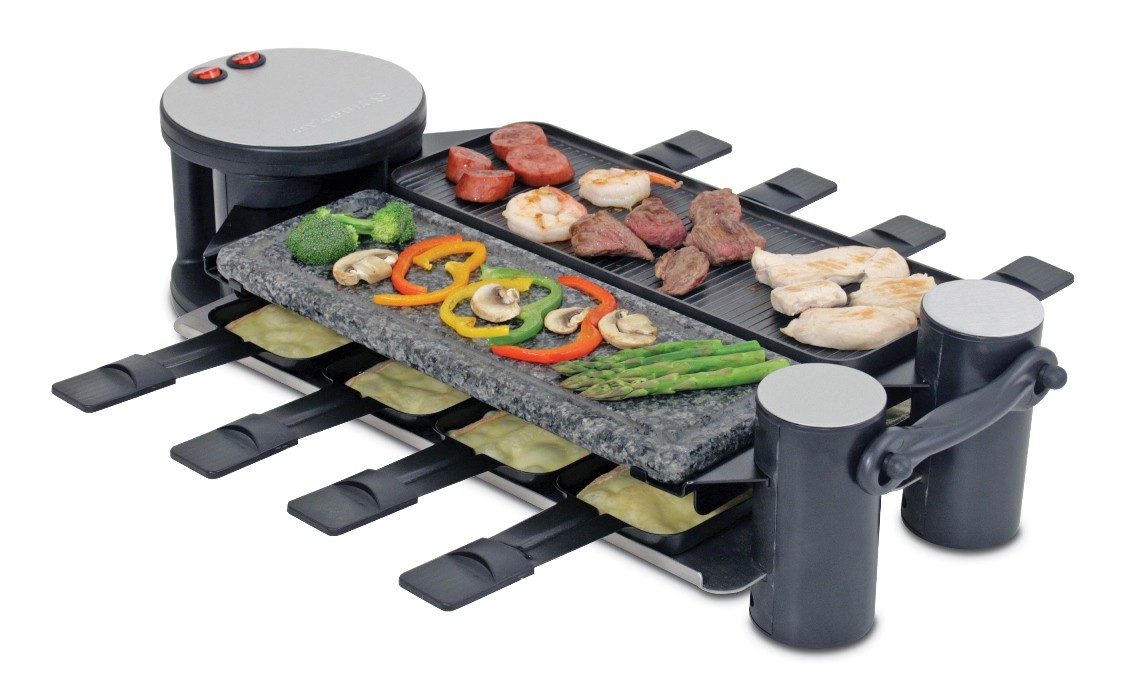 KF-77073 Swivel Raclette closed